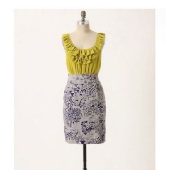 ANTHROPOLOGIE | Maeve Silk Dress | Small - Picture 2 of 5